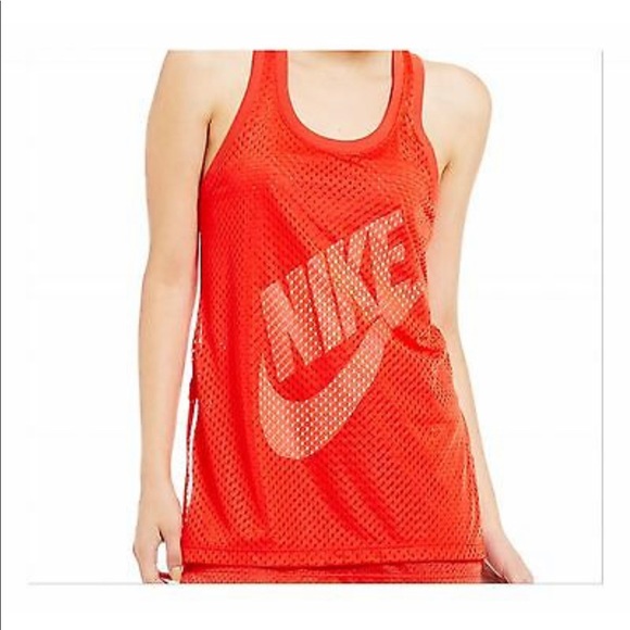 Nike Tops - ☀️Nike just do it mesh tank